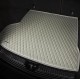 Grey Luxury Leather Diamond Trunk Base Mats Canada